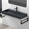 Lavabo Glasvilla Col19 Mineralguss moderno con válvula incluida