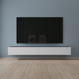 glasvilla Table TV Meuble TV Poignée Dissimulée avec Fermeture en Douceur Meuble Mural Bas pour Salon Fernsehschrank02