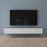glasvilla Table TV Meuble TV Poignée Dissimulée avec Fermeture en Douceur Meuble Mural Bas pour Salon Fernsehschrank02