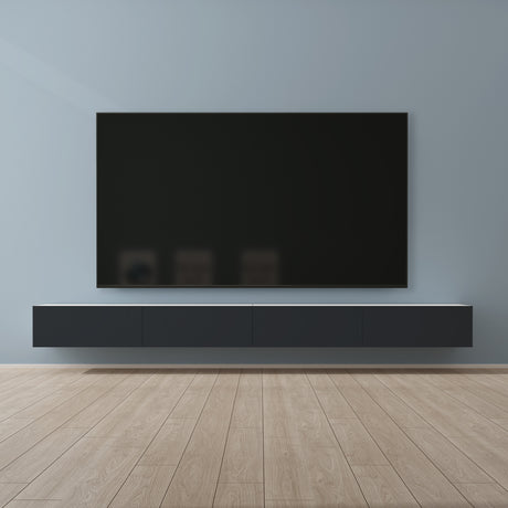 glasvilla Fernsehtisch Fernsehschrank TV Schrank Verdeckter Griff mit Soft-Close Lowboard Hängeschrank für Wohnzimmer Fernsehschrank02
