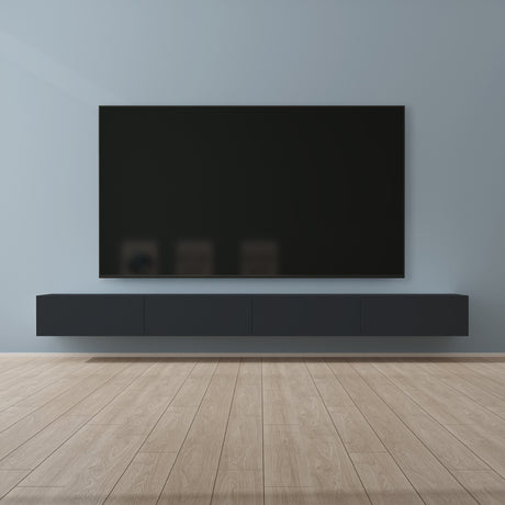 glasvilla Fernsehtisch Fernsehschrank TV Schrank Verdeckter Griff mit Soft-Close Lowboard Hängeschrank für Wohnzimmer Fernsehschrank02