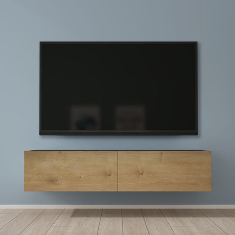 glasvilla Fernsehtisch Fernsehschrank TV Schrank Verdeckter Griff mit Soft-Close Lowboard Hängeschrank für Wohnzimmer Fernsehschrank02