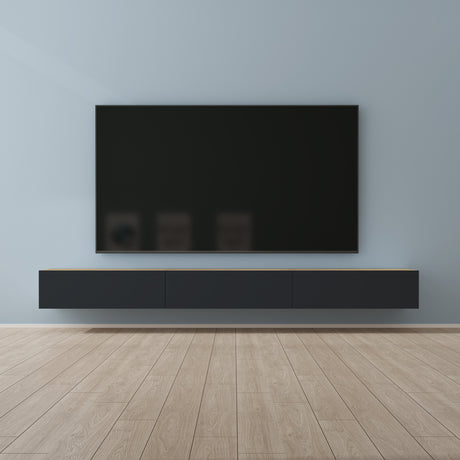 glasvilla Fernsehtisch Fernsehschrank TV Schrank Verdeckter Griff mit Soft-Close Lowboard Hängeschrank für Wohnzimmer Fernsehschrank02