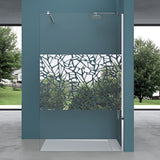 glasvilla Duschwand für Dusche Duschabtrennung Walk-In ESG-Sicherheitsglas 10mm NANO Glas BRAM1&3 Bremen2DM