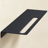 glasvilla Duschablage zum Bohren oder Kleben Duschregal Badablage aus Aluminium Badezimmerablage zur Wandmontage Badezimmer Organizer Reglo-06