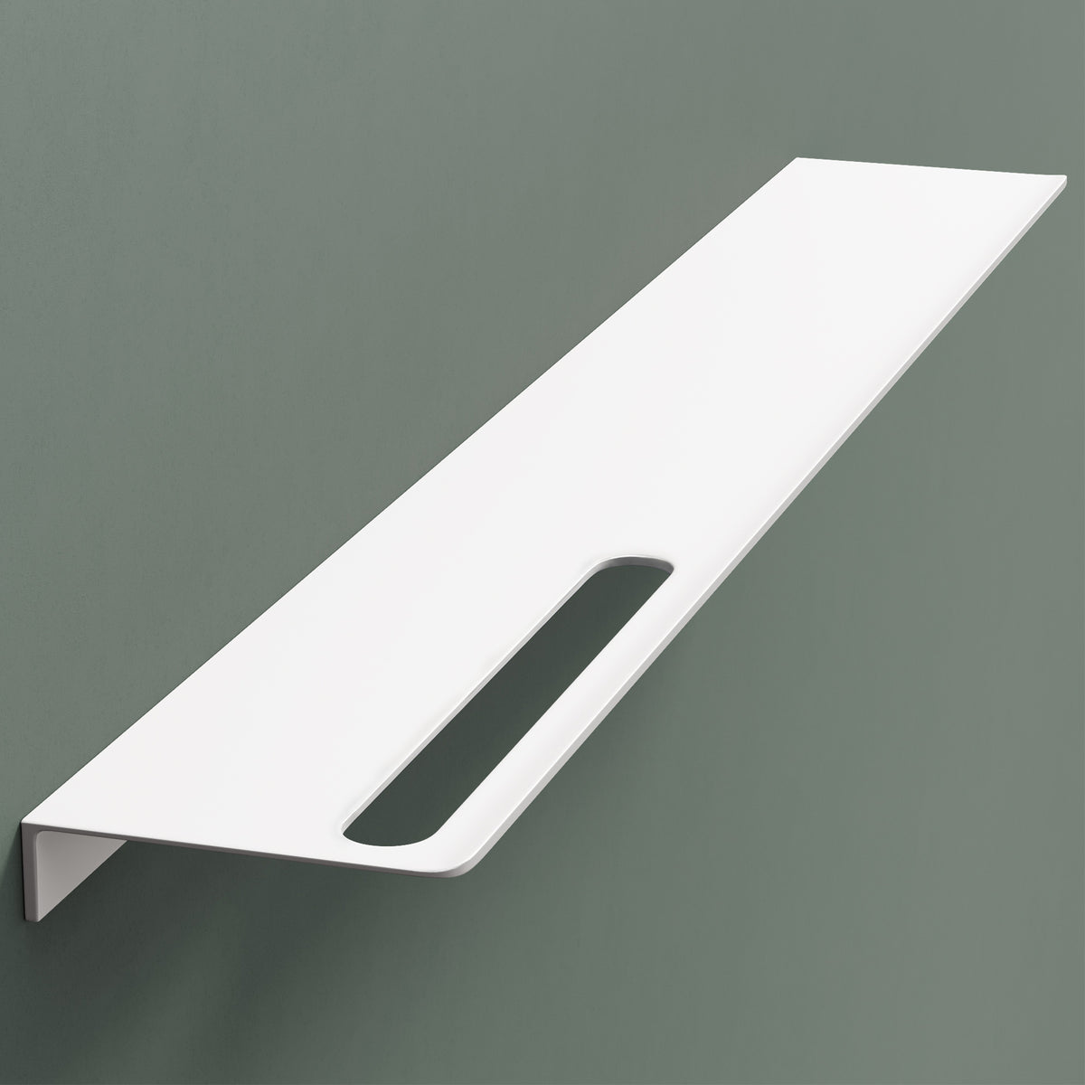 glasvilla Duschablage zum Bohren oder Kleben Duschregal Badablage aus Aluminium Badezimmerablage zur Wandmontage Badezimmer Organizer Reglo-06