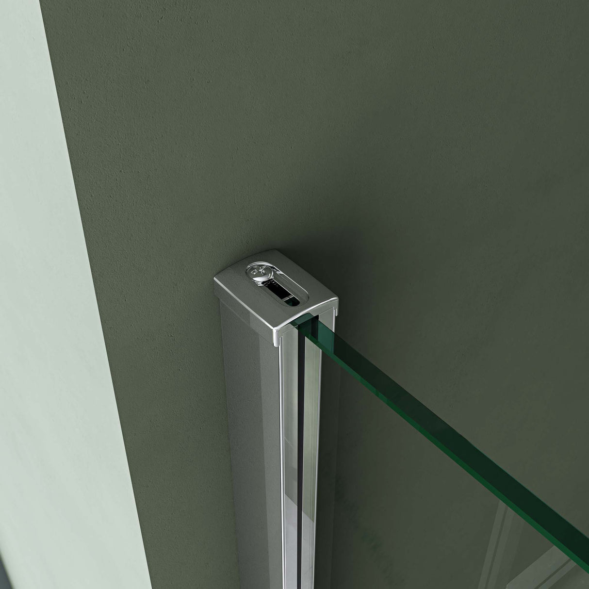 galsvilla Eckeinstieg Duschkabine Duschabtrennung Klarglas 6mm ESG-Sicherheitsglas & Lotuseffekt 2 Pendeltüren  R01k