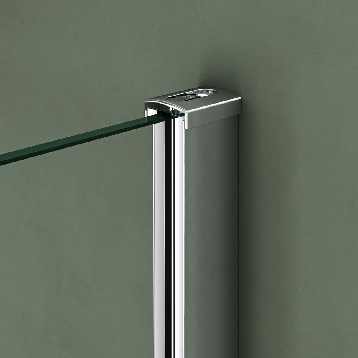 galsvilla Eckeinstieg Duschkabine Duschabtrennung Klarglas 6mm ESG-Sicherheitsglas & Lotuseffekt 2 Pendeltüren  R01k
