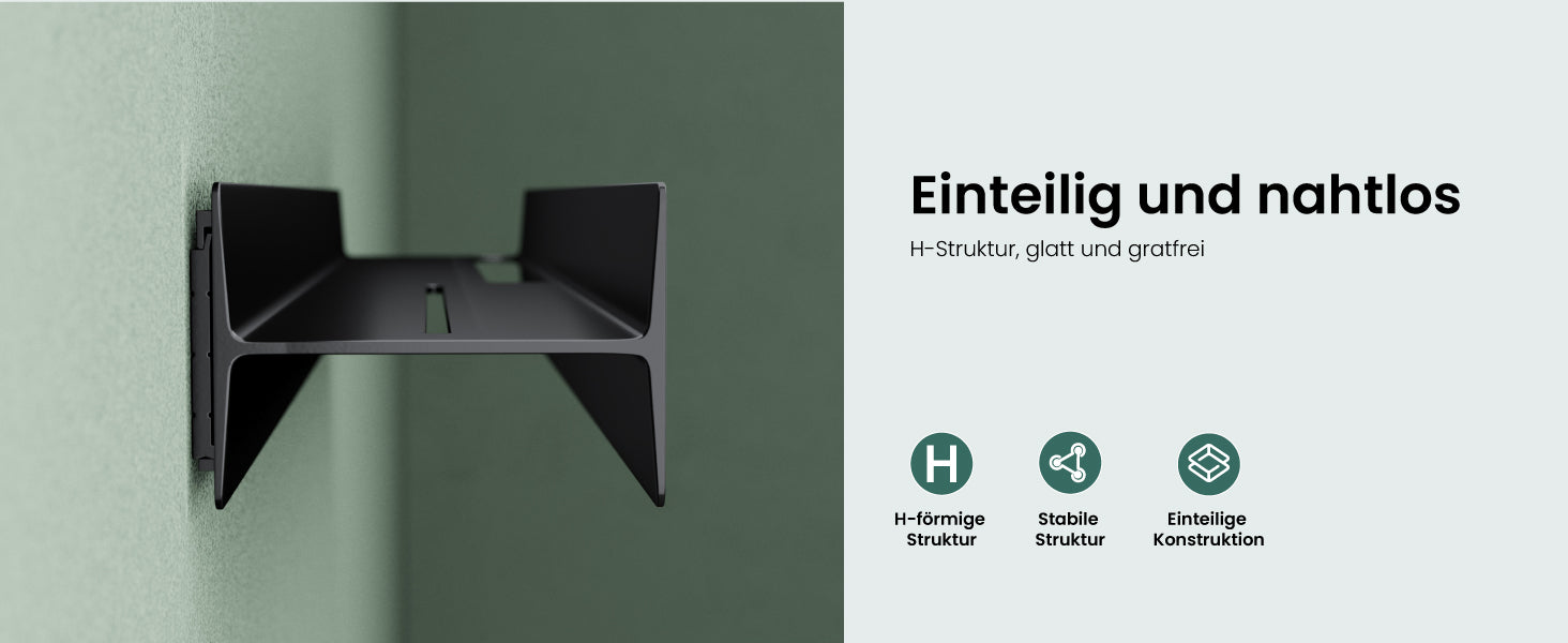 glasvilla Duschablage zum Bohren oder Kleben Duschregal Badablage 40cm Badezimmerablage zur Wandmontage Badezimmer Organizer Reglo-03
