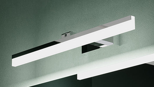 glasvilla Lampada da Specchio LED per Bagno 40cm | Lampada a Specchio 6000K, Illuminazione da Parete Ruotabile 9W di 180° Luxaris