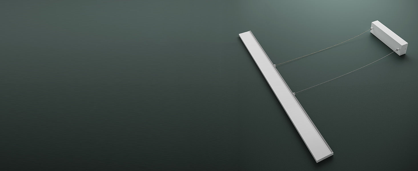glasvilla Pendelleuchte LED Hängelampe Dimmbar mit Fernbedienung 3000K/4000K/6000K Verstellbares Kabel Hängeleuchte Alivetta3303