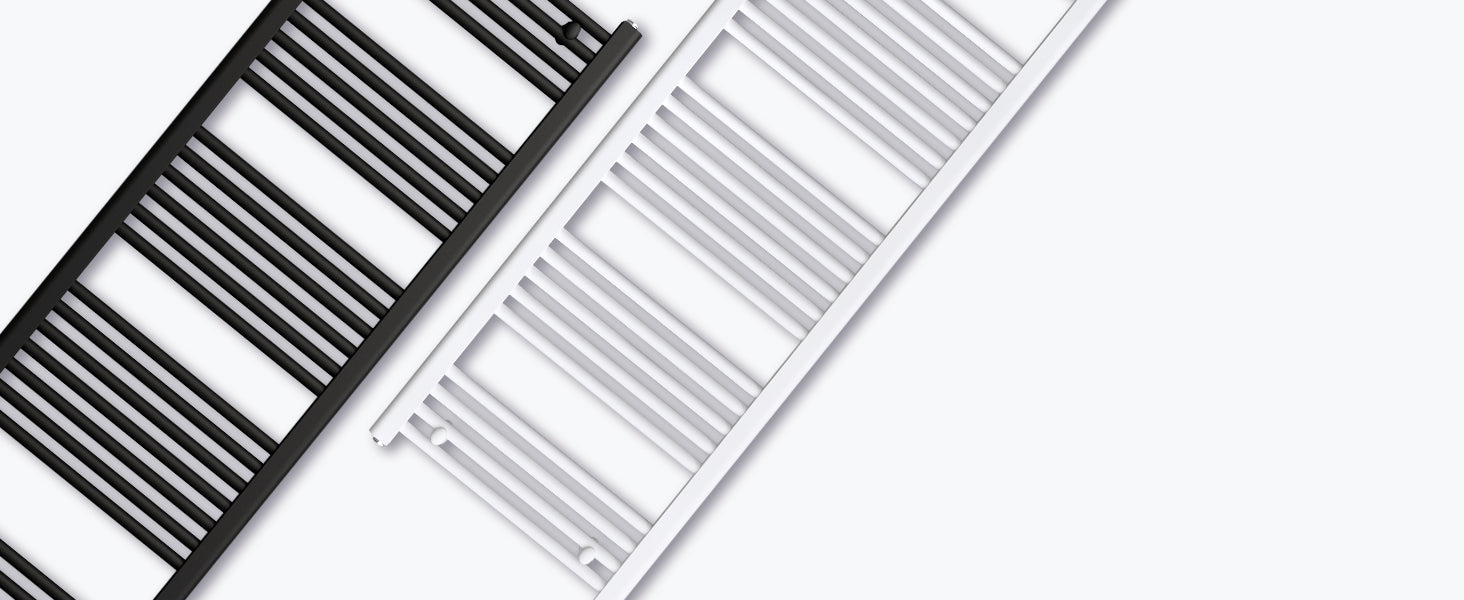 glasvilla Radiateur de Salle de Bain Design Raccordement Latéral et Central Sèche-Serviettes Tubulaire RHE