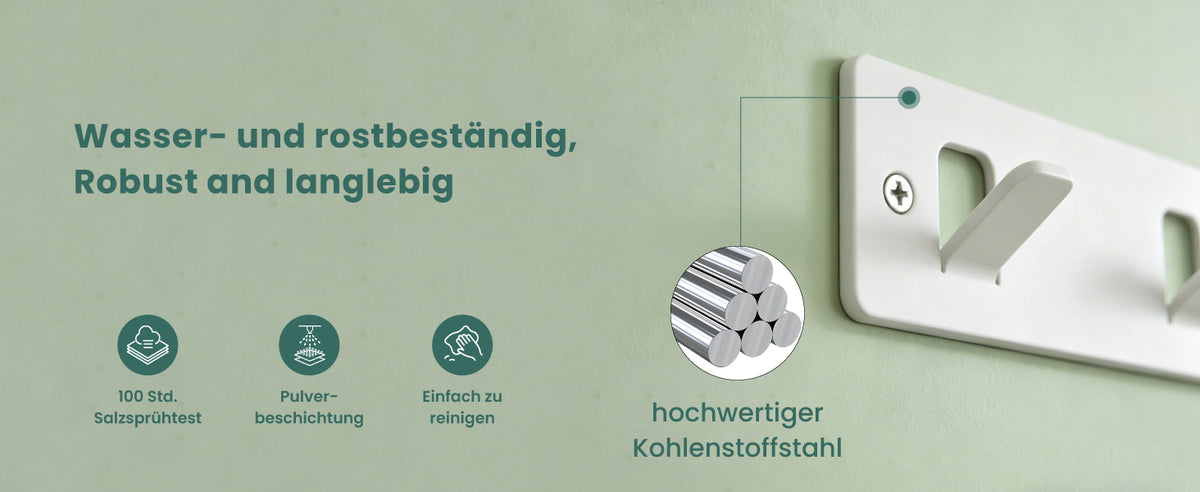 Hochwertige Materialien