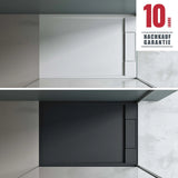 glasvilla Piatto Doccia in Pietra Artificiale Piatto Doccia Ultraslim Forma: Rettangolare Geoma04
