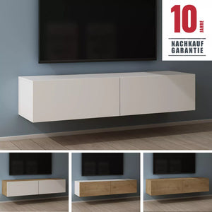 glasvilla Mobile TV per Televisore Armadietto per TV Basso Soft-close per Soggiorno, Sala da Pranzo, Camera da Letto Fernsehschrank02