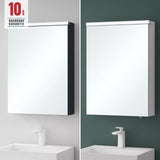 Glasvilla armoire de toilette avec éclairage LED armoire de toilette armoire murale miroir de salle de bain armoire miroir-03
